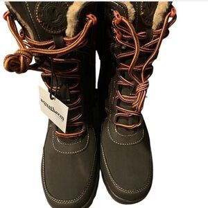 New Aquatherm Santana Canada Winter Brown Snow Boots Size 6